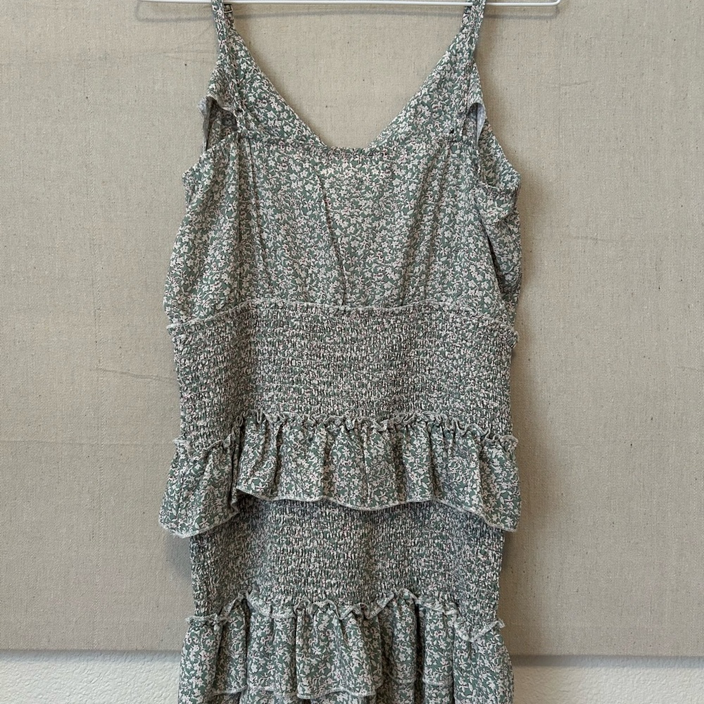 Mahina Floral Ruffle Mini Dress - Picture 4 of 5